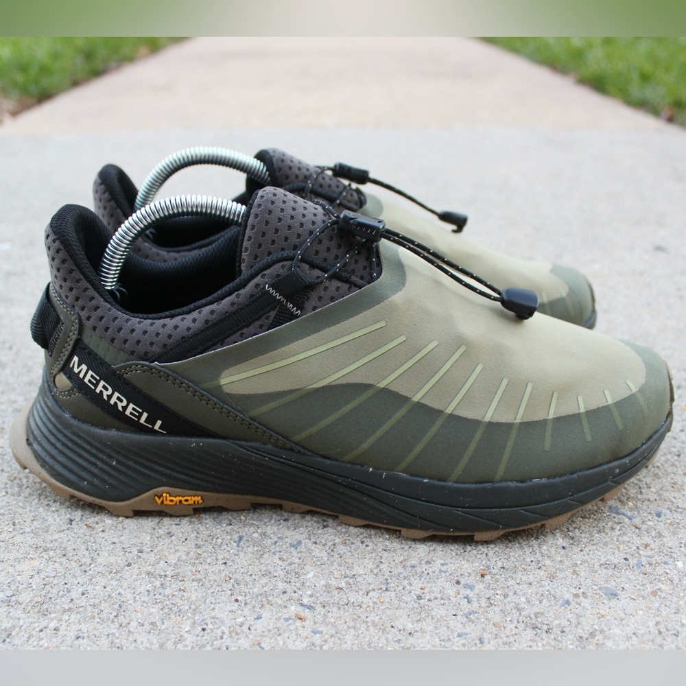Merrell Men's Embark Olive Green Lace Shield Sneaker Sz 8.5